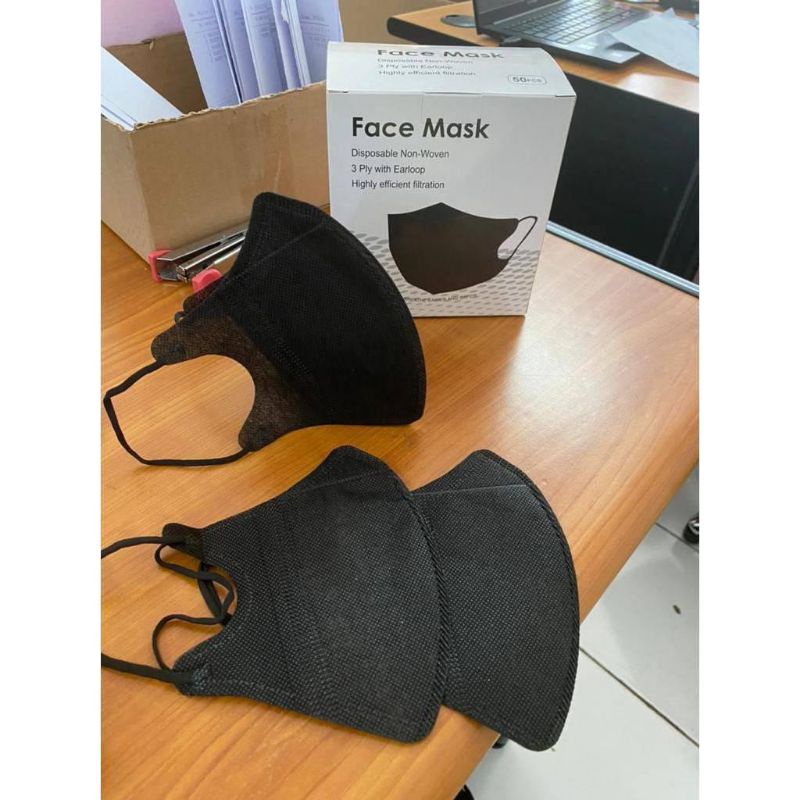 MASKER DUCKBILL/MASKER EAROOP 1 BOX ISI 50 pcs