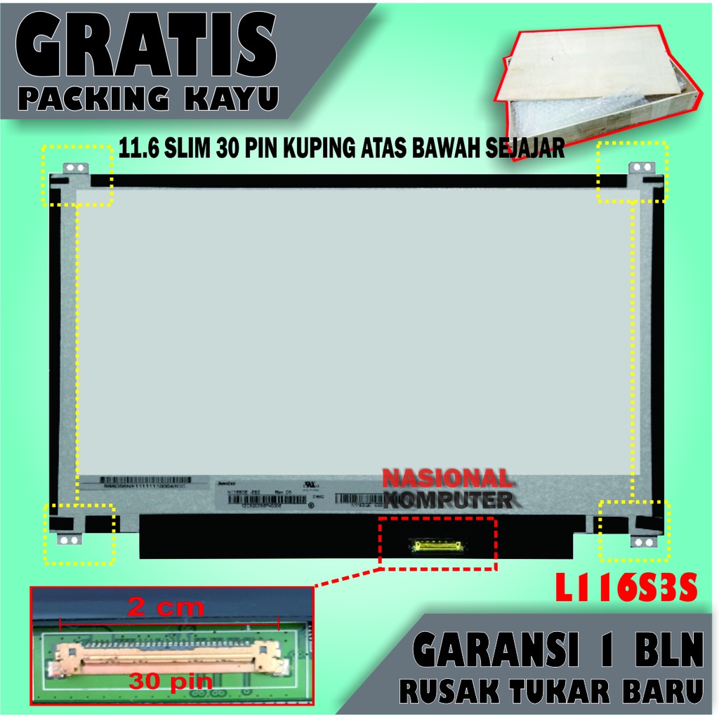 LCD LED Asus Vivobook E203 E203N E203NAH E203M E203MA E203MAH