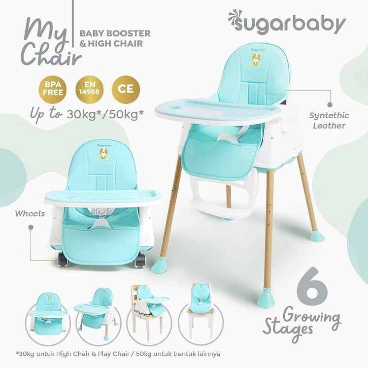 Sugar Baby - My Chair Baby Booster and High Chair