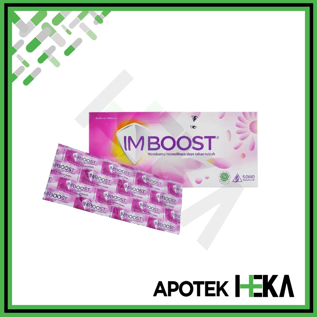 Imboost Box Isi 5x10 Tablet - Suplemen Daya Tahan Tubuh (SEMARANG)