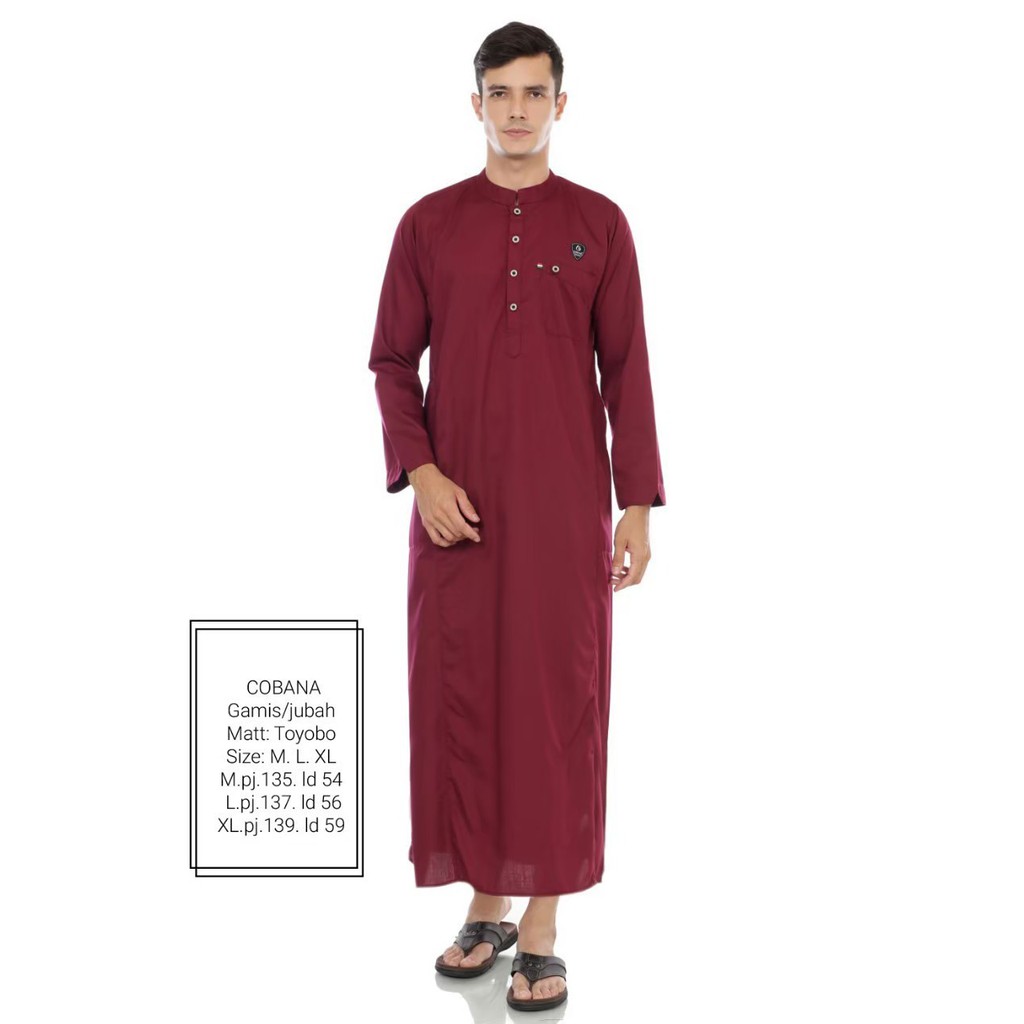 Jubah Pria Al haramain Dewasa Gamis Arab Impor Original Viet bisa COD bayar ditempat