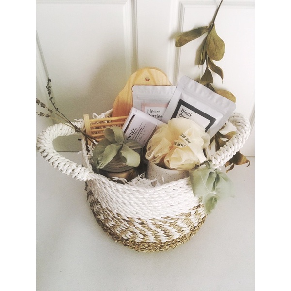 

twigs.id Self-Care Pamper Set Gift Box Basket Hampers Christmas | Birthday | Bridesmaid