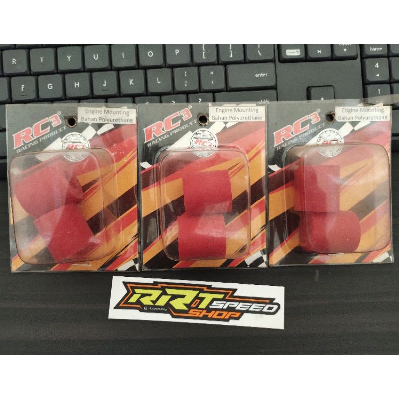 KARET ENGINE MOUNTING RC3 RACING