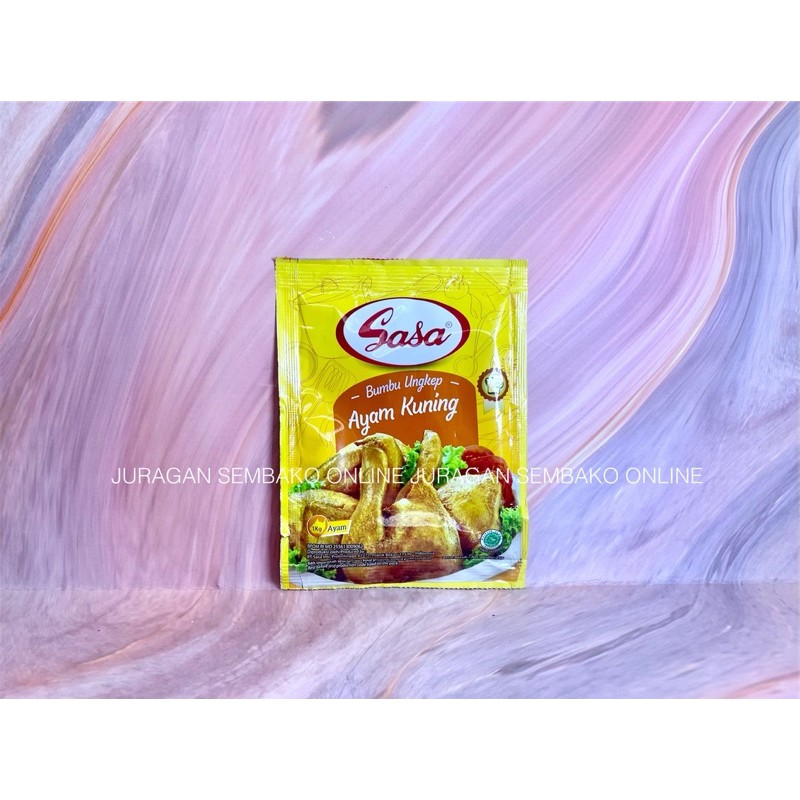 (JSO) SASA bumbu ungkep AYAM KUNING 25gr / bumbu ungkep instant