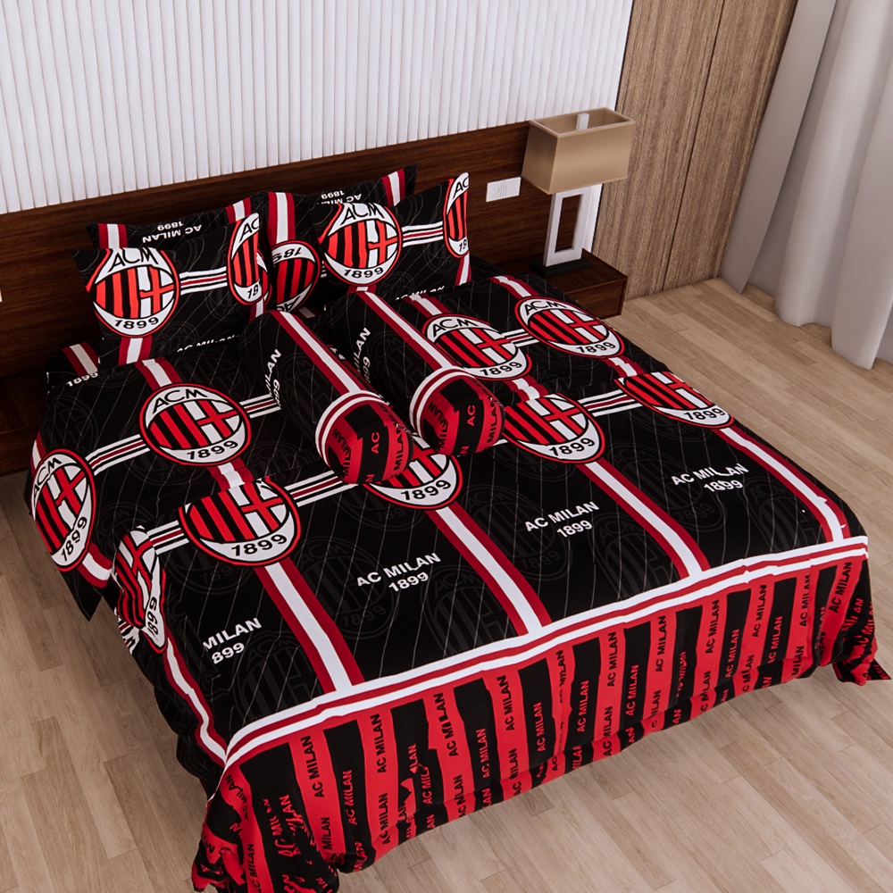 Adela Bedcover Set ROSSONERO Rumbay - Bed Cover Plus Sprei Set Rumbai