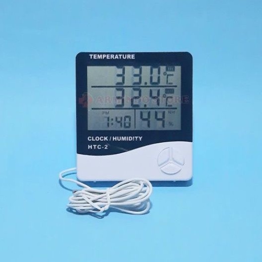 Thermo Hygrometer Digital HTC-1 | Thermometer Hygrometer HTC-2 | Alat Ukur Suhu dan Kelembaban Ruangan