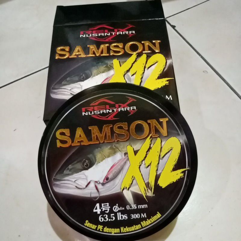 Senar PE relix nusantara Samson X12