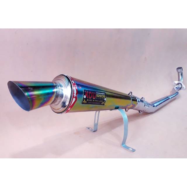 Knalpot Racing Kou Bunglon Revo,Karisma,Supra x 125