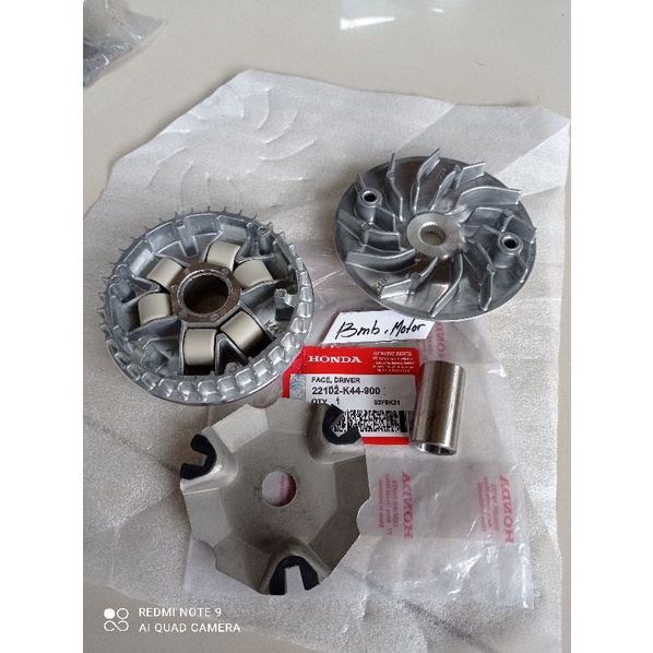 Rumah Roller Assy Plus Kipas lawan Rumah Roller Beat POP Beat Fi esp Vario 110 Fi esp K44 Kualitas O