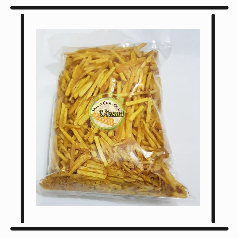 

Stik Talas / Keripik Talas Bogor / Camilan Tradisional Cemilan Asin Makanan Ringan Snack Tales 250gr