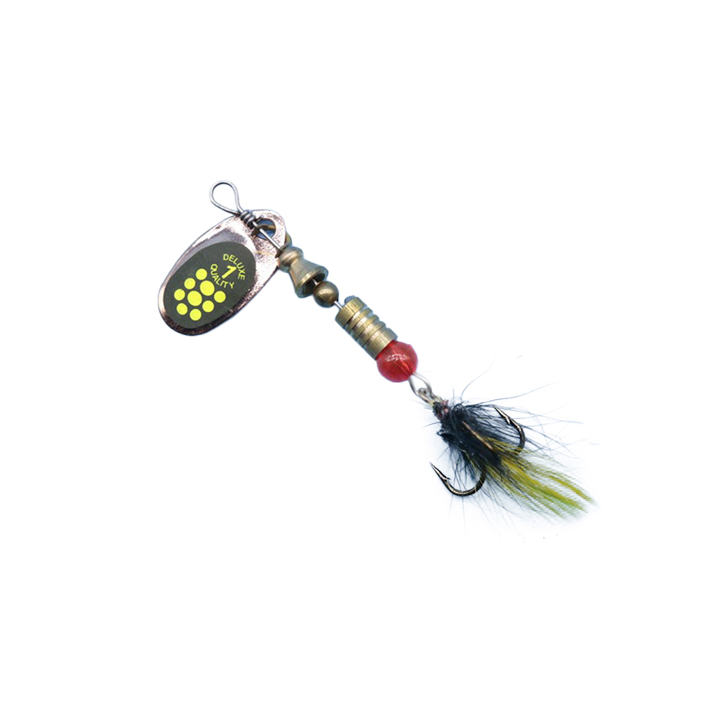 [Jianxin] Umpan Pancing Hard Bait Bahan Logam Ukuran 6cm Dengan Mata Kail