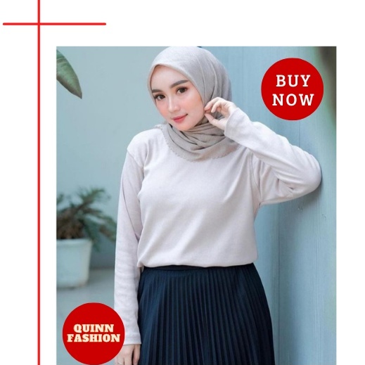 KAOS COTTON POLOS PREMIUM.UNISEX.LENGAN PANJANG.KAOS POLOS