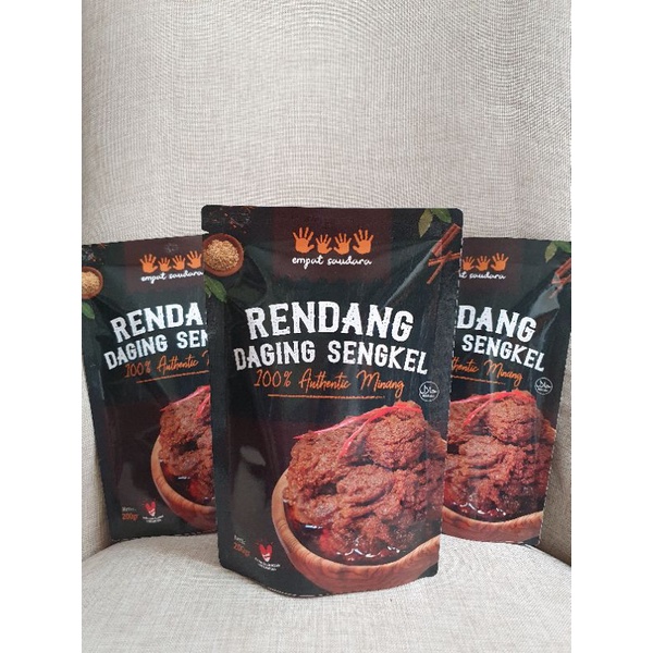 

RENDANG DAGING SENGKEL SAPI KHAS MINANG