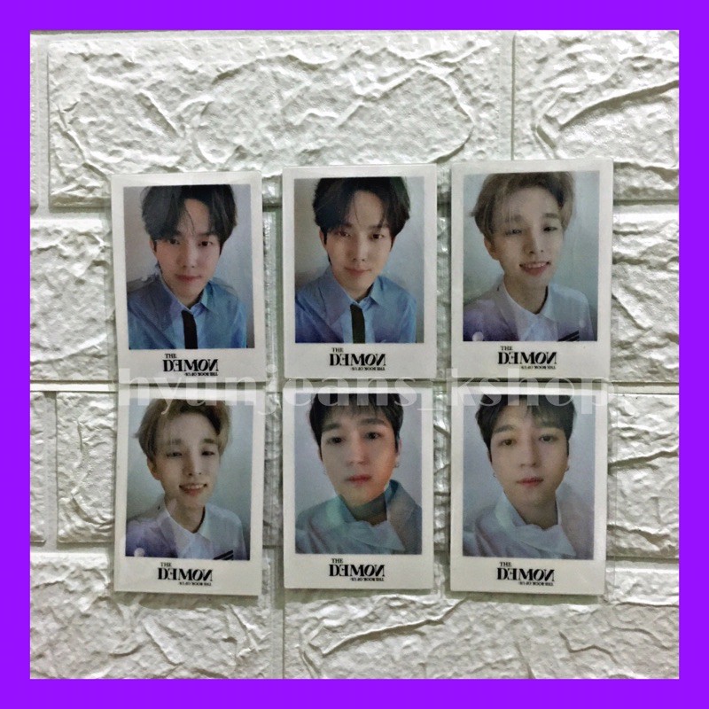 [READY STOCK] DAY6 - Official Lenticular Photocard Benefit PO DAY6 dari album THE DEMON (Sungjin, Ja