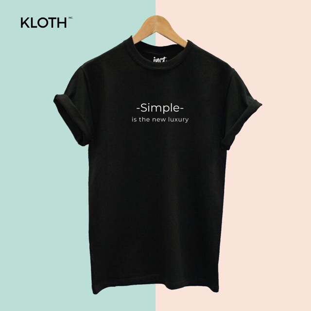 Kaos Kata / Tumblr Tee Cotton Combed 24 Bisa Request Suka-Suka