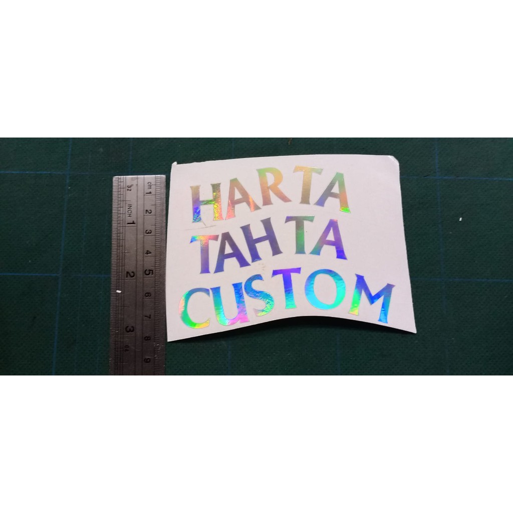 

Stiker Sticker Harta Tahta Custom Oracal 651