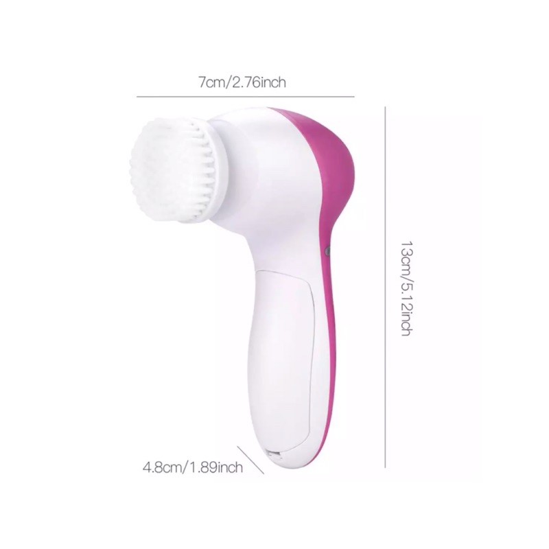 5in1 BEAUTY CARE MASSAGE FACIAL BRUSH / BRUSH WAJAH / ALAT FACIAL BRUSH MASSAGE WAJAH 5 FUNGSI MURAH