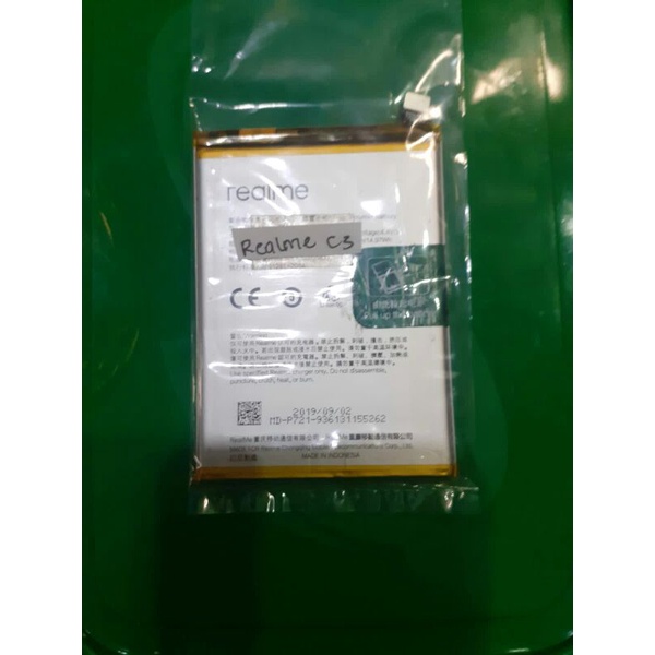 baterai realmi c3 bekas