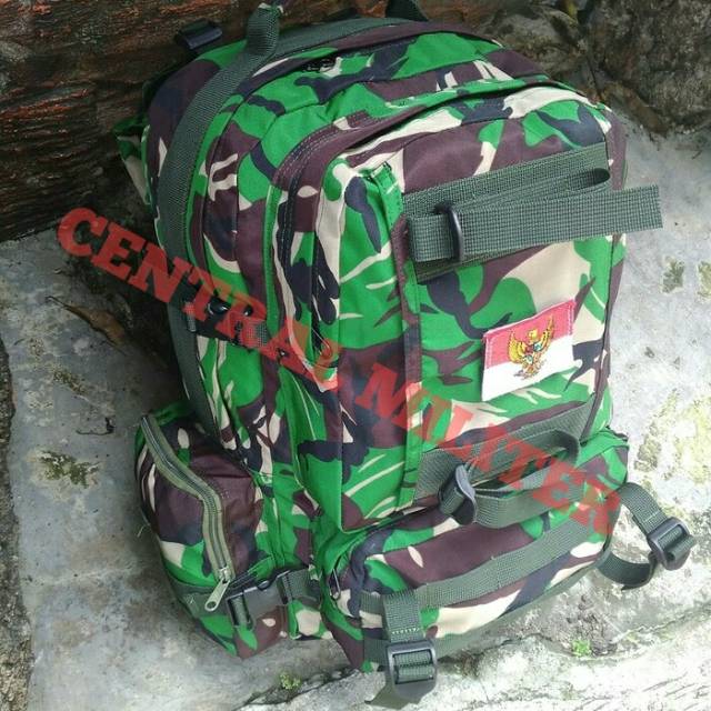 Ransel Lebanon Loreng Malvinas/ Tas Punggung Loreng/ Ransel Tactical