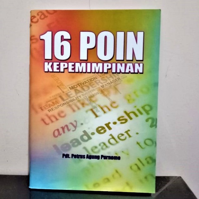 Enam Belas Poin Kepemimpinan Petrus Agung Purnomo Buku Rohani Kristen Profetik Bahtera Mahanaim