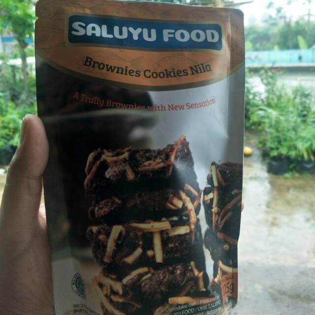

Brownies cookies ikan nila