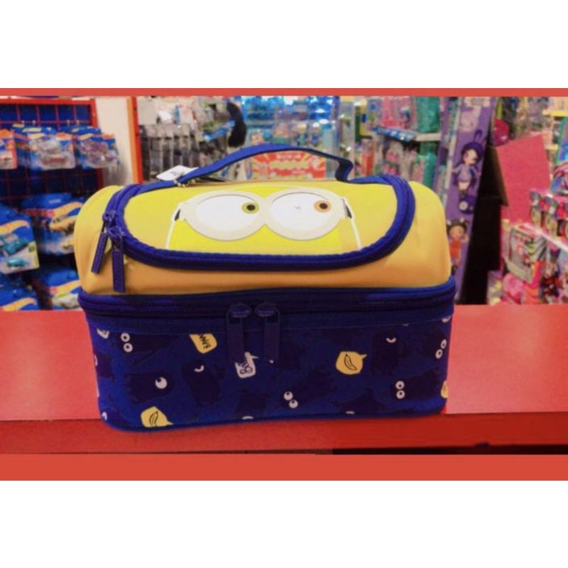 Smiggle Minion Lunch bag lunchbox tas bekal