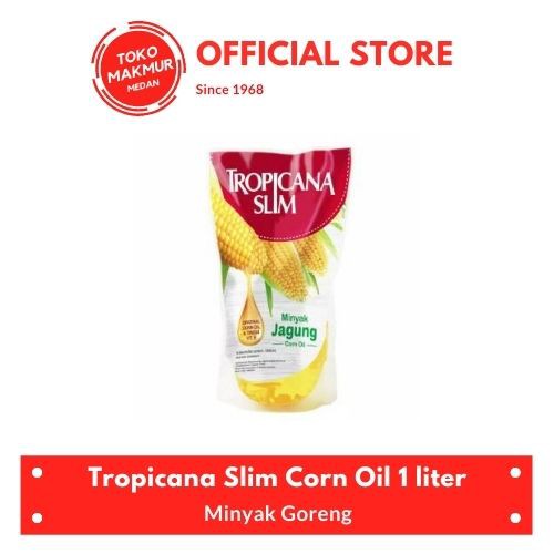 MINYAK GORENG TROPICANA SLIM CORN OIL 1 LITER