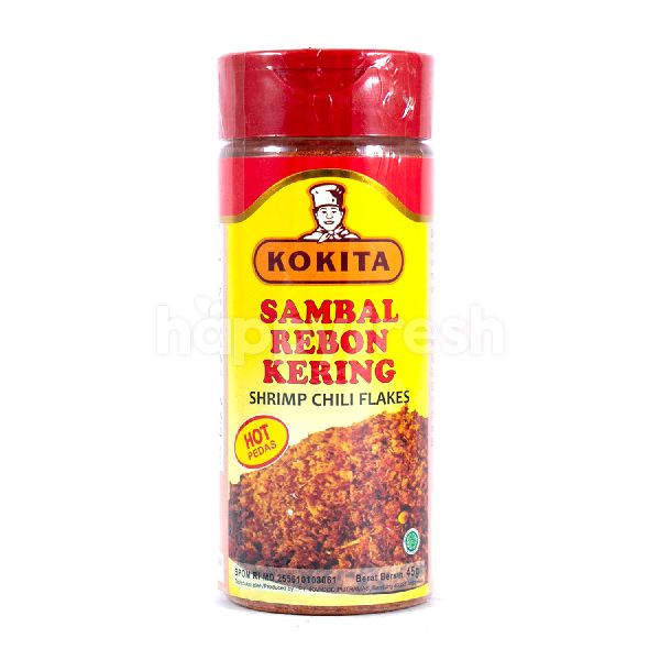 

Kokita Sambal Rebon Kering Hot Pedas