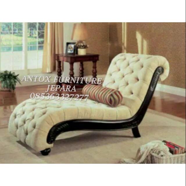Sofa santai keong/kursi sofa santai jati mebel Jepara