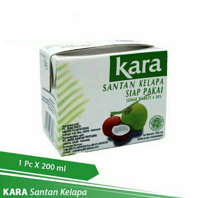 

KARA Santan Kelapa 200ml - Siap Pakai