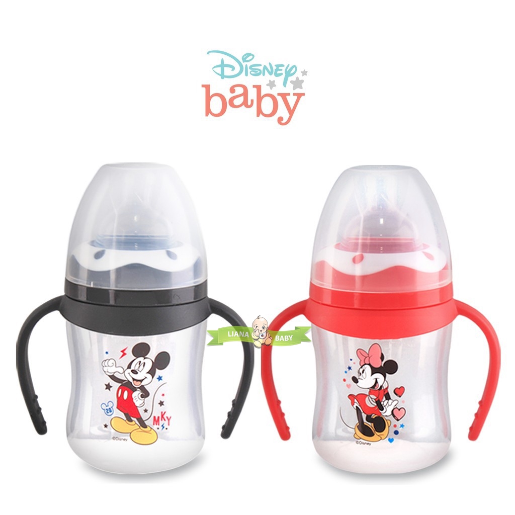 BOSU292 BOTOL LUSTY BUNNY DISNEY BABY WIDENECK BOTTLE HANDLE 125ML DMM2111