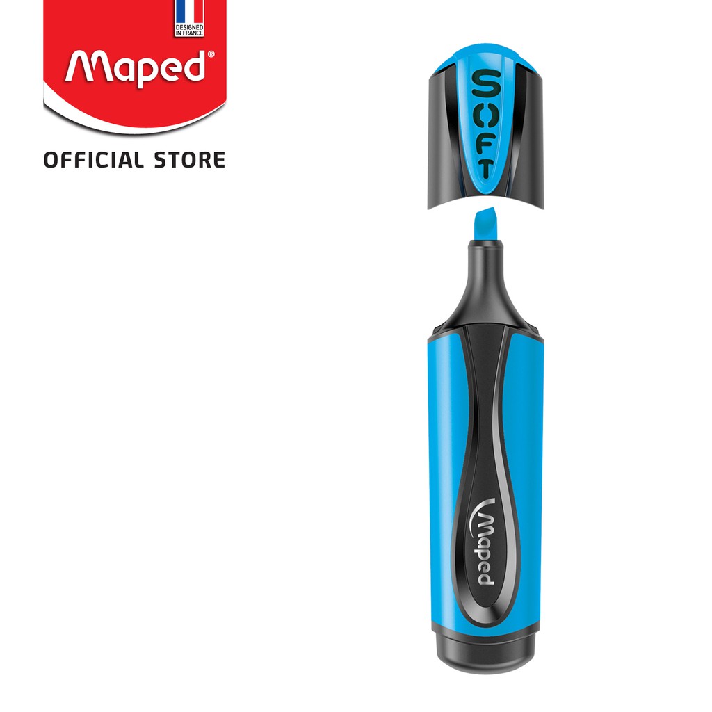 

Maped Highlighter Fluo Peps Ultra Soft Biru