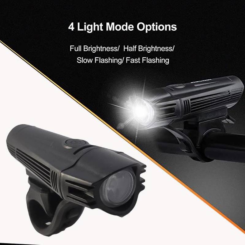 [Ultra Bright USB LED Rechargeable Rainproof Bicycle Front Lights] [ Bike Safety Warning Front Headlight ] [MTB Road Mountain Cycling Lamp]
