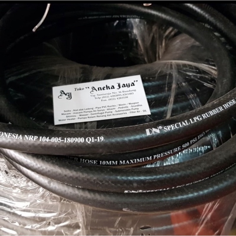 Selang Gas Special LPG RUBBER DN SPECIAL