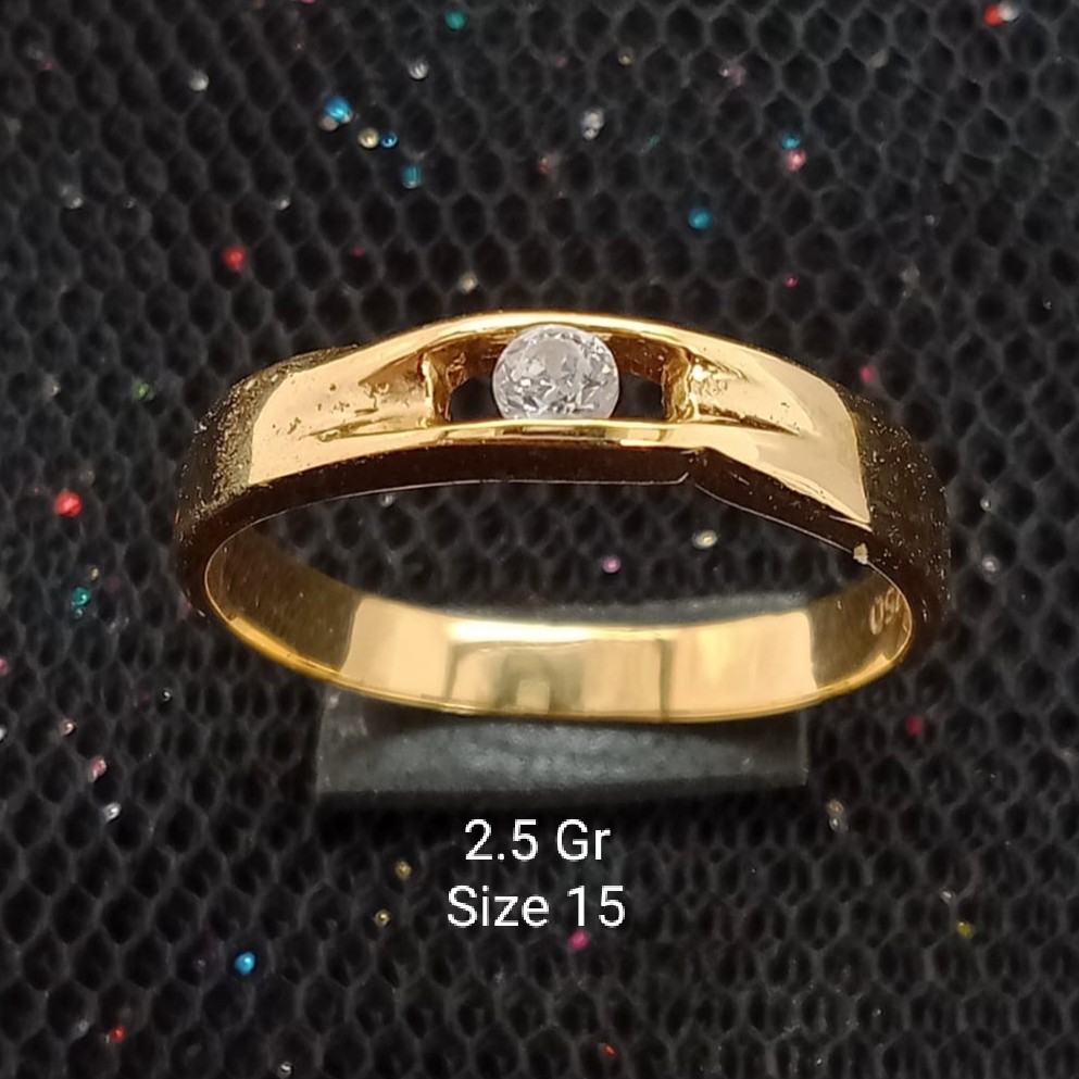 Cincin Emas 17K - 2.5 gr Kadar 750 - 1492