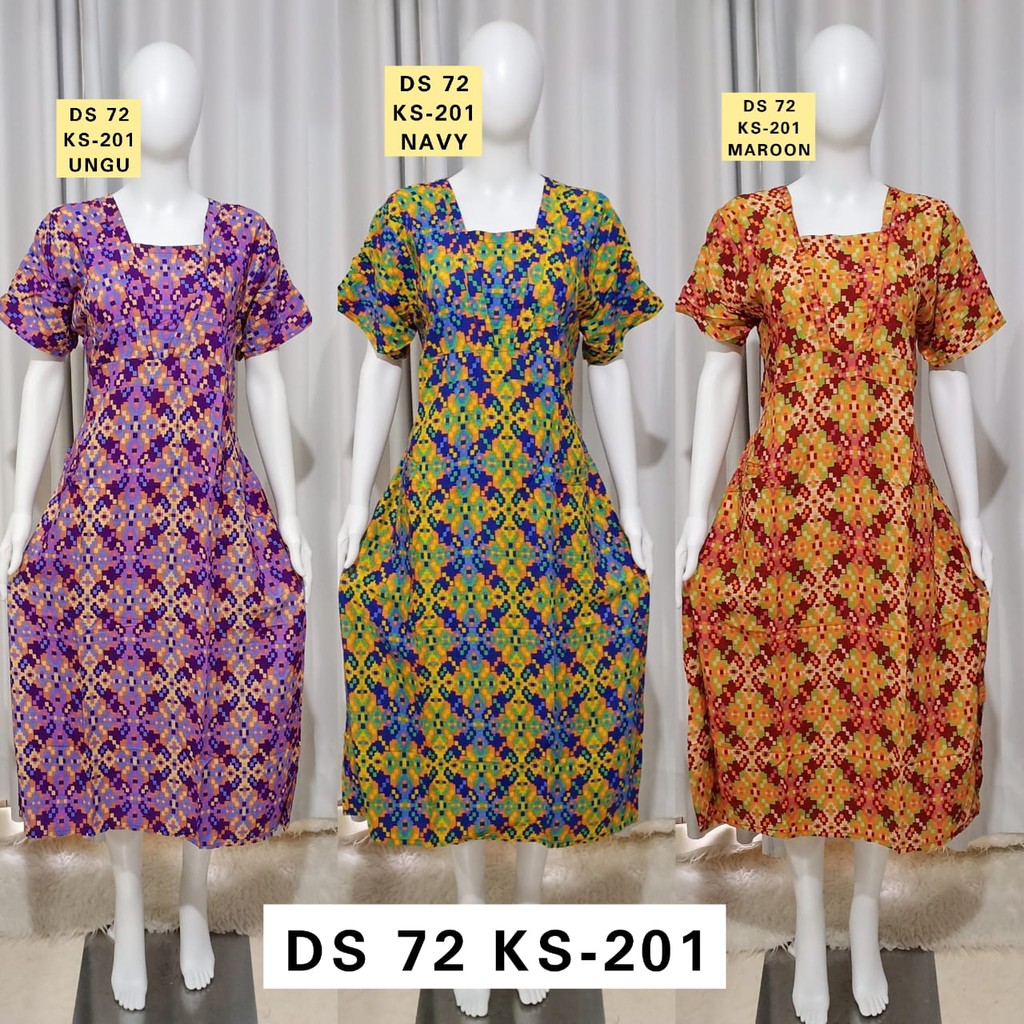 AS Daster Batik Kudamas DS 72 KS-201 &amp; KB-158