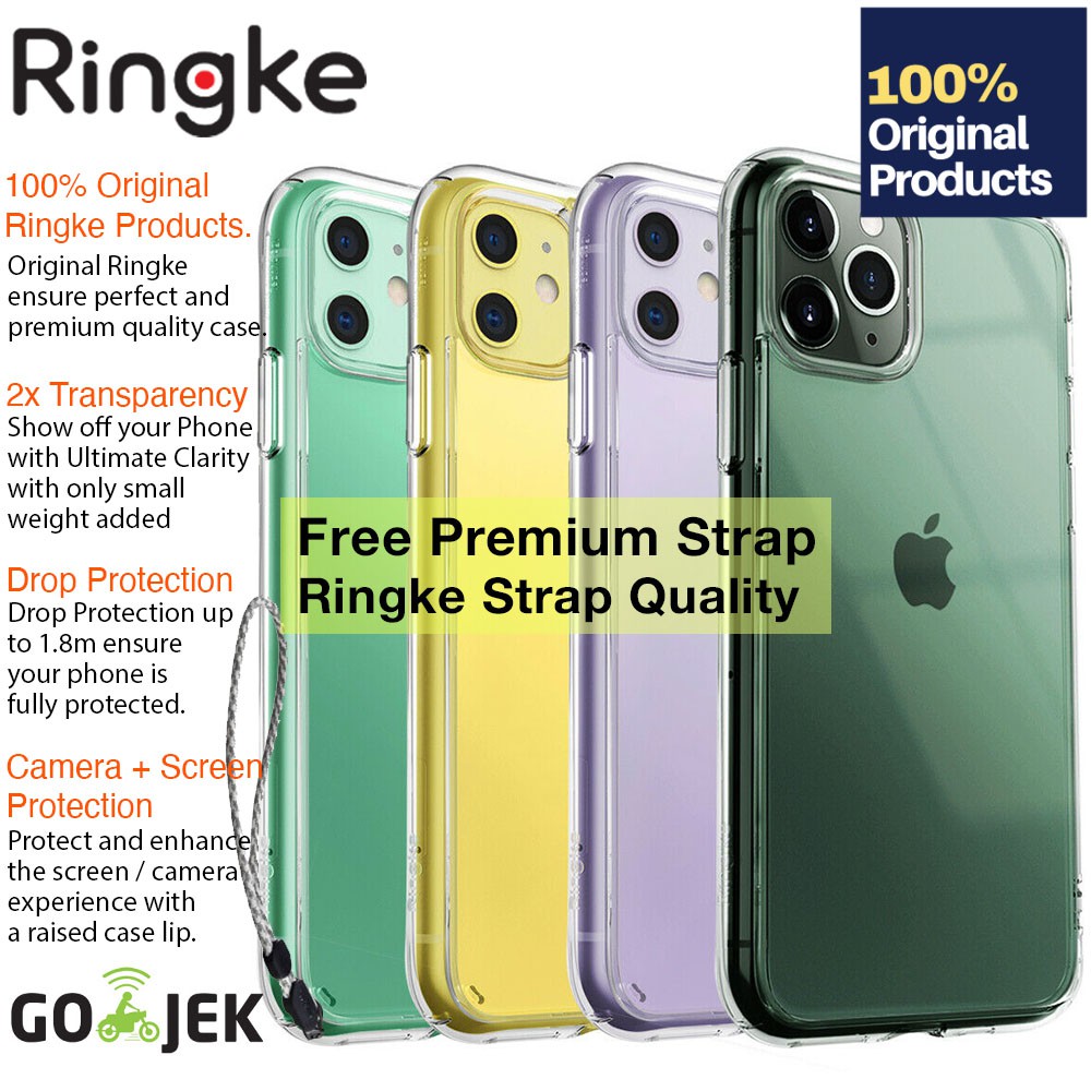 Original Ringke Fusion Case iPhone 11 Pro Max / 11 Pro / 11 / X / Xs