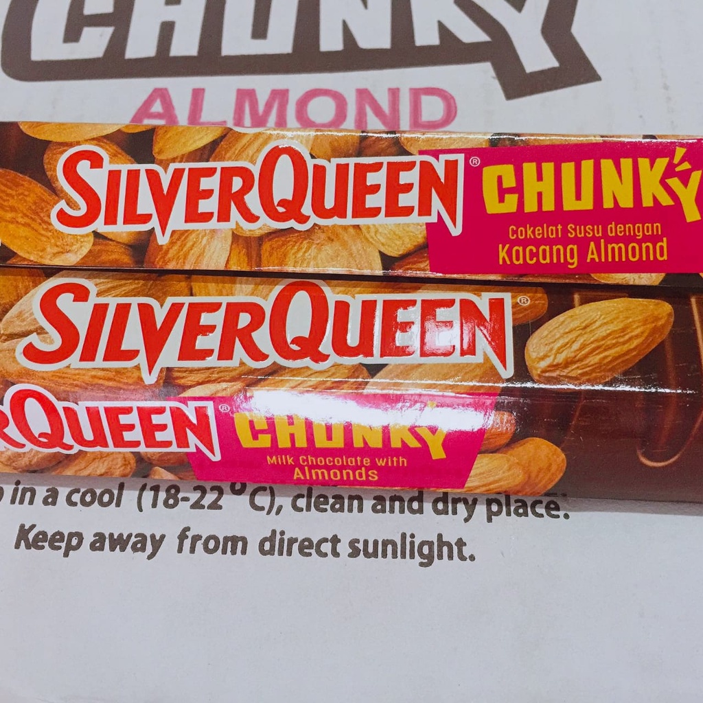 Cokelat SilverQueen CHUNKY Bar - Varian Rasa