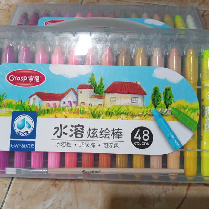 

Stok Baru! Grasp Gwp60705 48 Warna Mata Kecil Stik Kecil Krayon Oil Pastel Terpercaya