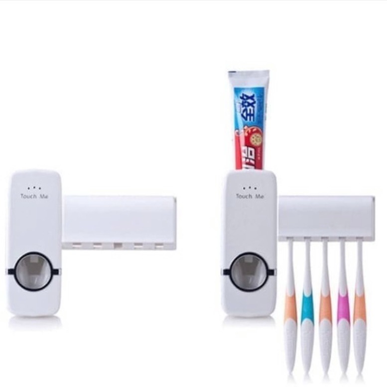 Dispenser Odol Tempat Sikat Gigi Set ToothBrush Holder Toothpaste