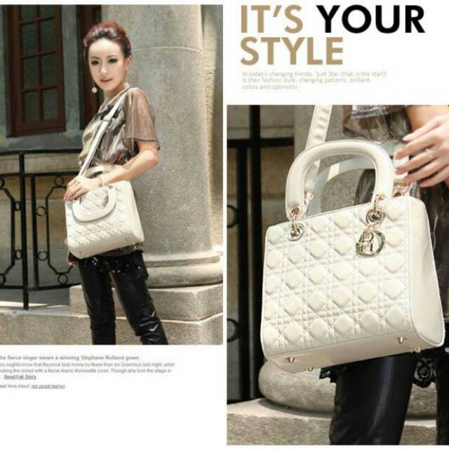 TERMURAH Lady Dior / Tas import / clutchbag  / Korean Fashion / tas wanita