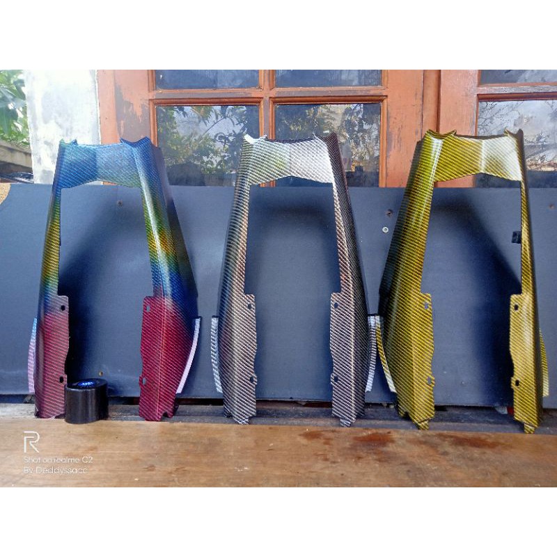 body belakang Vixion new carbon