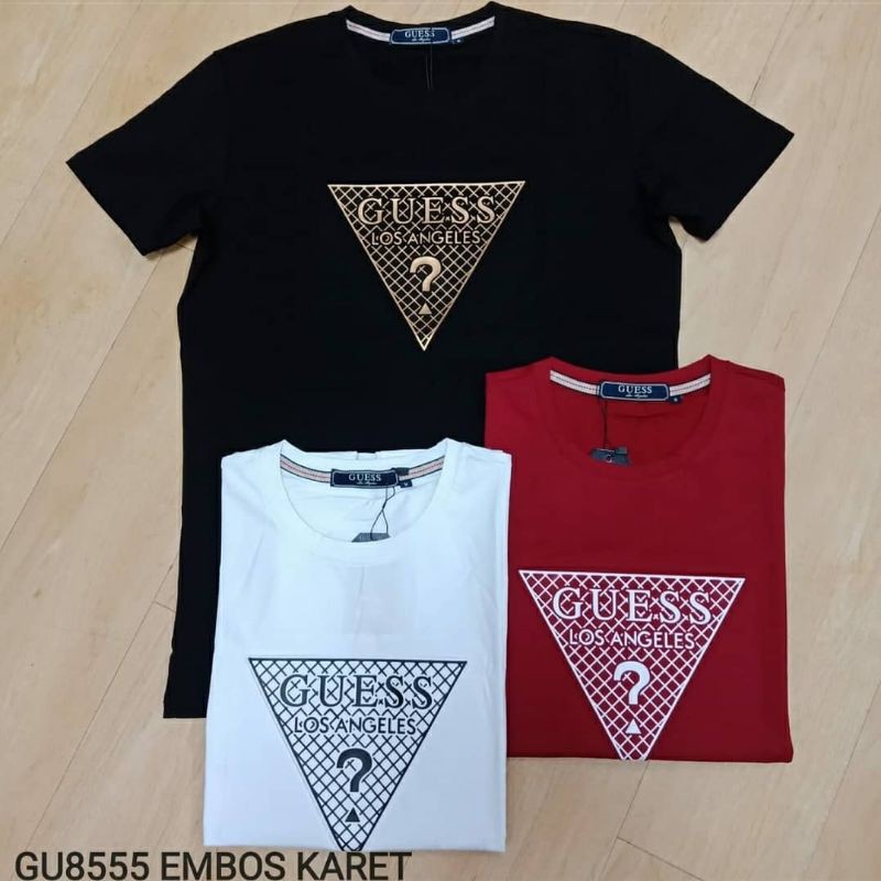 

TSHIRT GUESSS X WHITE X RED XGREY X BLK X NEW X
