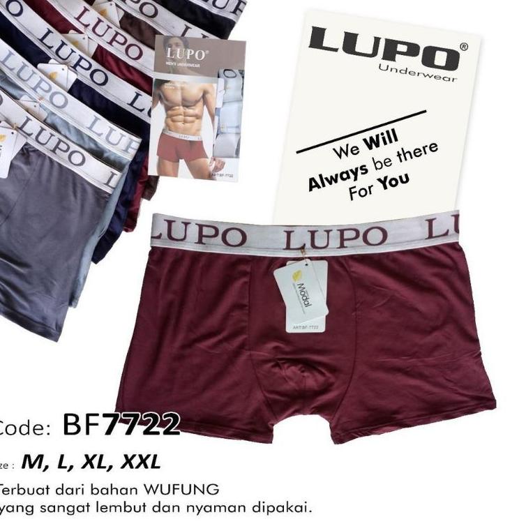 Tren Terbaru CD LUPO BRIEF BOXER CELANA DALAM PRIA BOXER LUPO