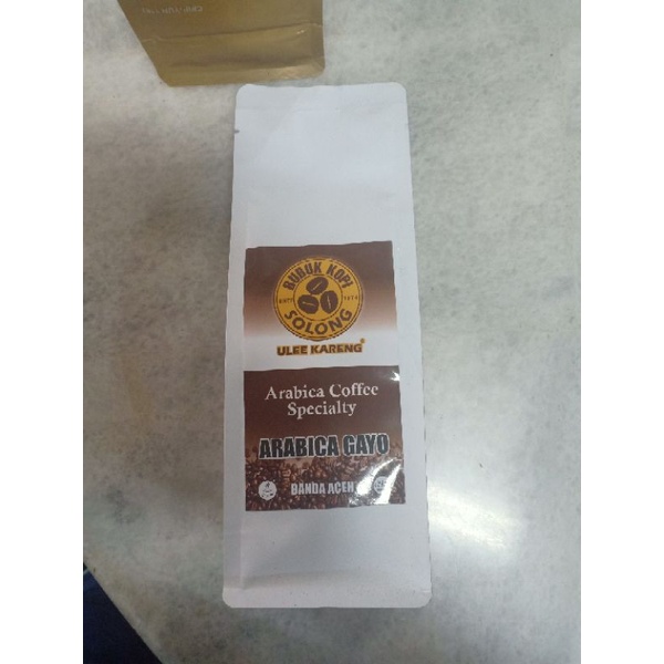 

Bubuk Kopi SOLONG Asli Arabica Coffee Specialty 250gr