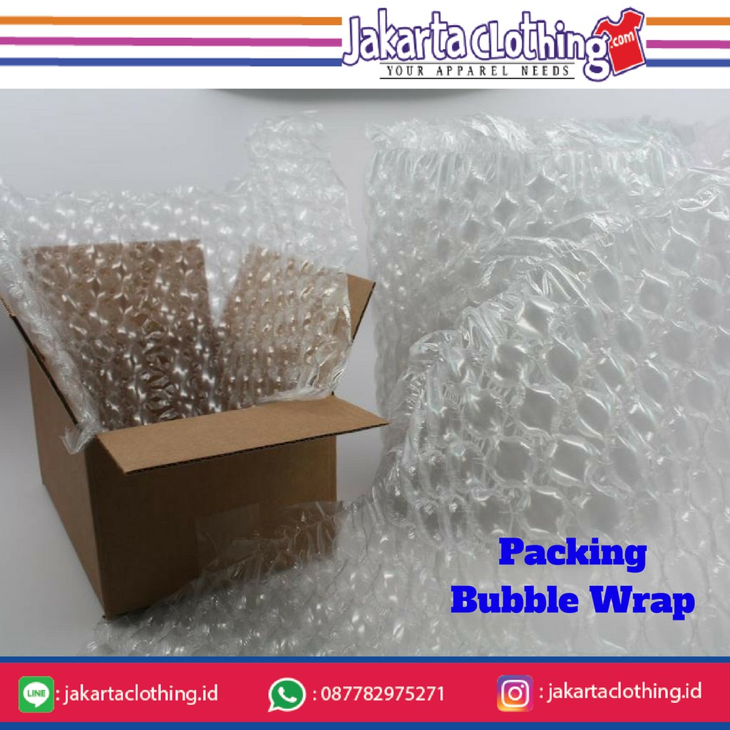 

Packing Bubble Wrap Tambahan/ Bubble Wrap