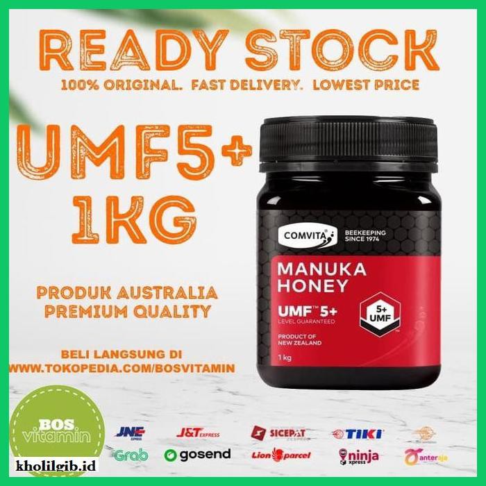 

MADU-MINUMAN- COMVITA UMF 5+ MANUKA HONEY 1KG -ASLI-BUKAN-KAWE-KAWE-