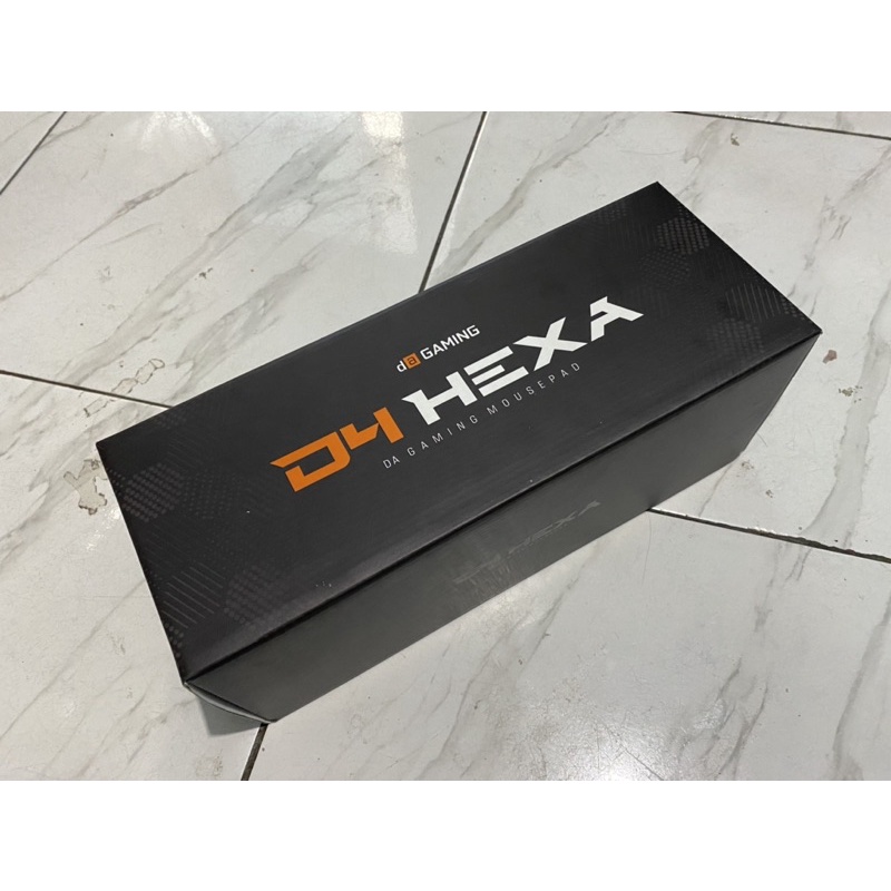 Mousepad Digital Alliance D4 Hexa RGB - Mousepad Gaming DA D4 Hexa RGB - Size 800x300x3