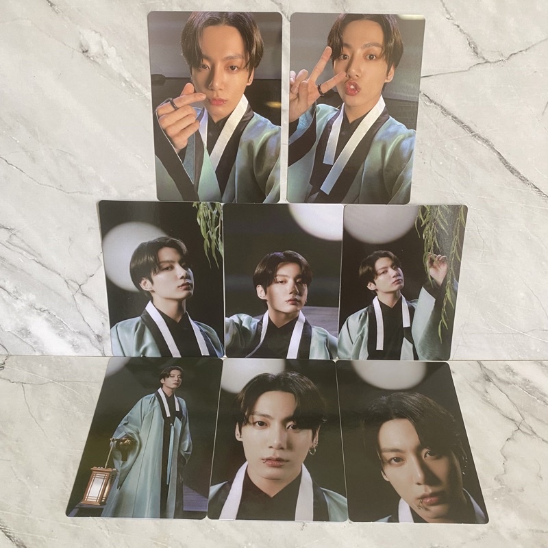 BTS dalmajung set Jungkook JK 2022 pc mpc memberset member mini photocard official