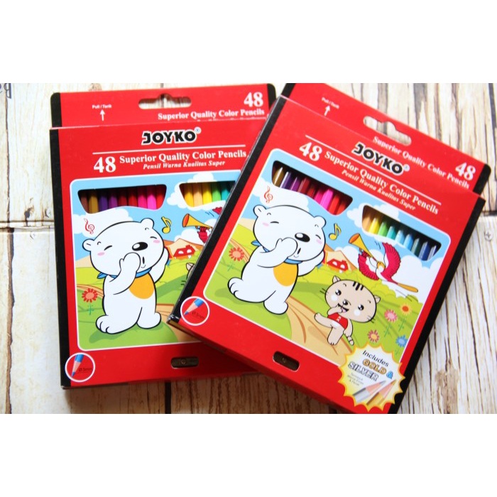 

Hemat Pensil Warna Joyko 48 Warna Cp-48Pb Diskon